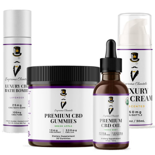 Group of CBD Products 